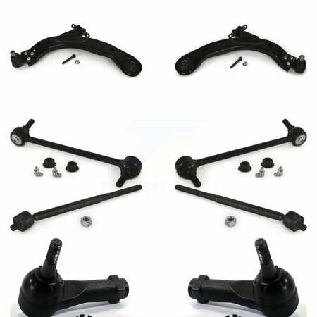 TOP QUALITY Front Suspension Control Arm And Ball Joint Tie Rod End Link Kit 8Pc For Chevrolet HHR K72-101326